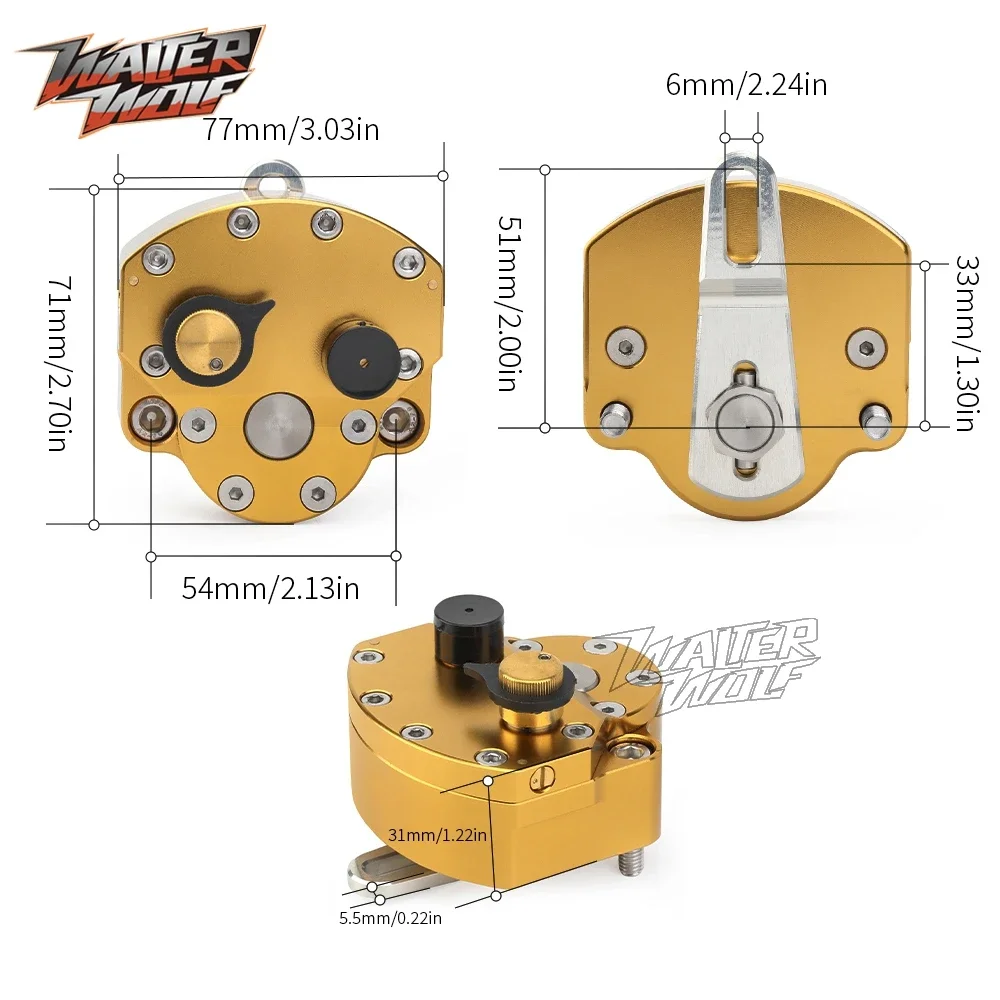 Motosiklet direksiyon amortisö - Steering Damper Stabilizer Kit Cnc incelemesi ve fiyatı