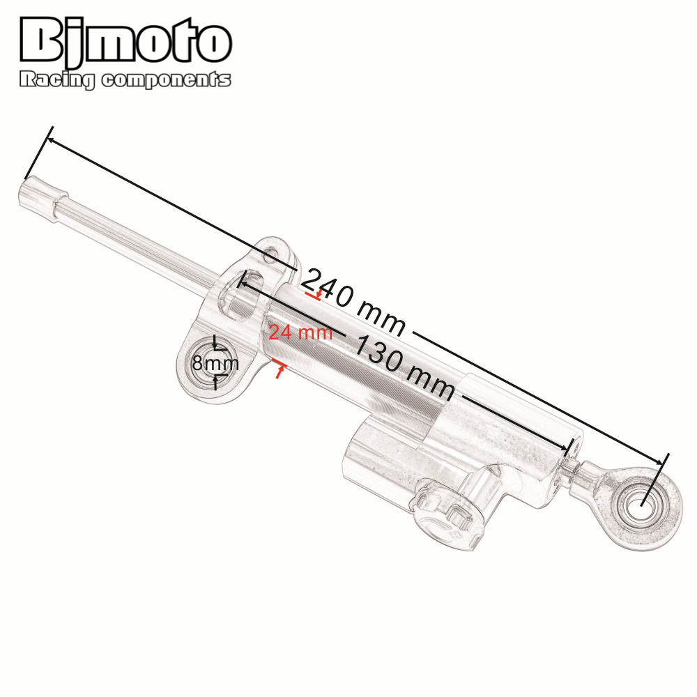 BJMOTO Motosiklet Direksiyon A - Steering Damper Stabilizer Kit Cnc incelemesi ve fiyatı